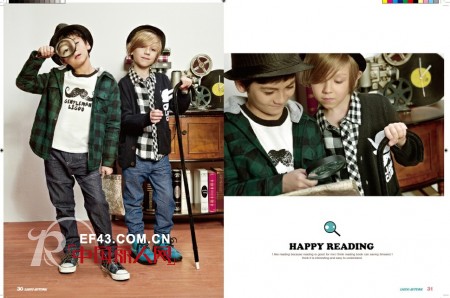 最新秋冬潮流装扮 力果教你童装流行装扮