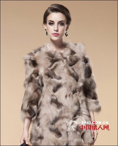 时尚皮草大衣单品搭配 奢华装扮尽显妩媚人生
