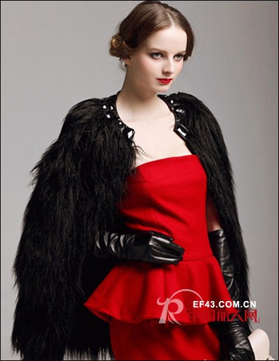 时尚皮草大衣单品搭配 奢华装扮尽显妩媚人生