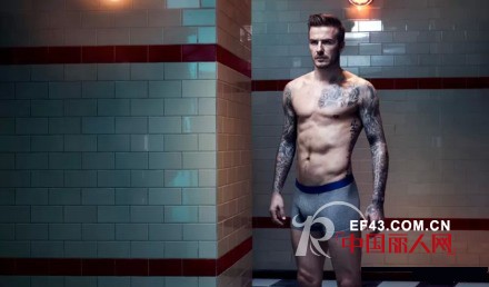 第一男神David Beckham贝克汉姆H&M 2013秋冬内衣广告