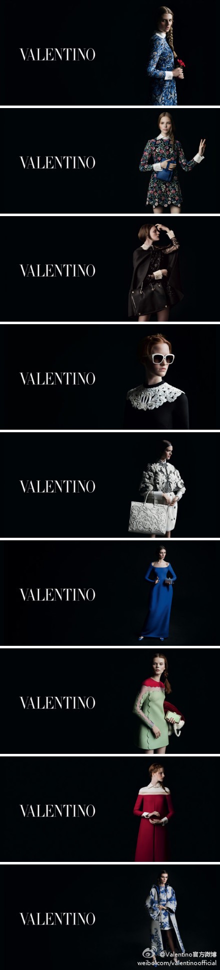 华伦天奴2013秋冬系列广告大片出炉