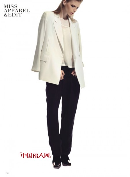 混搭摩登中性风  带来一个充满张力的季节