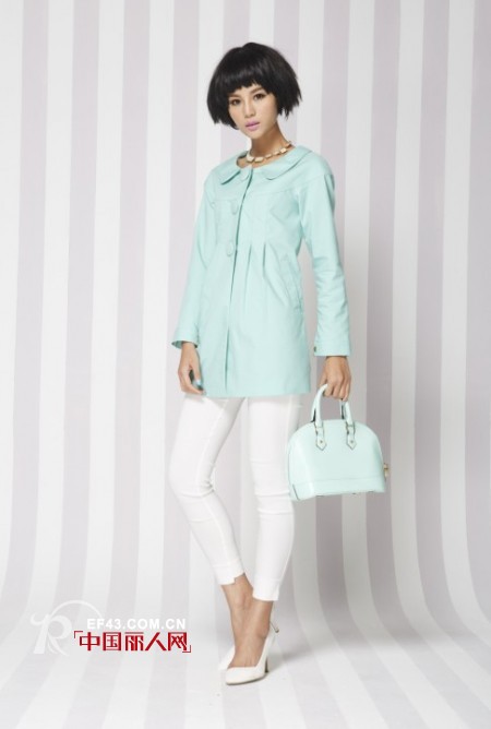 秋季新款搭配 清新纯色系打造无点缀素雅大方