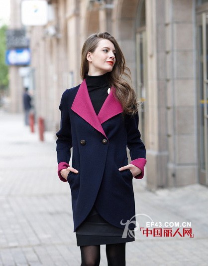 冬季大衣衣橱必备 索菲雅女装玩转色彩拼接