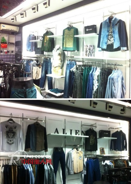 ALIEN异形型男装湖南郴州桂阳步行街店盛大开业
