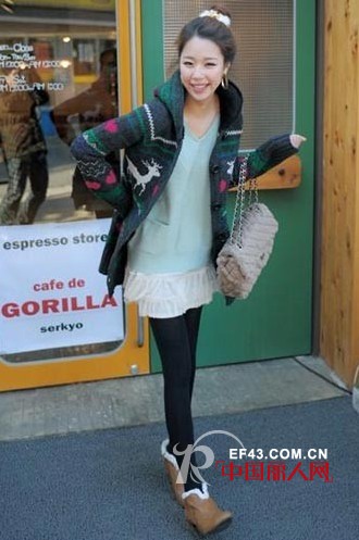 短裙与美腿的搭配法则 秋季的韩式搭配