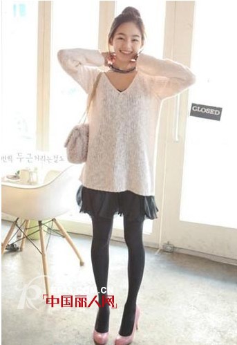 短裙与美腿的搭配法则 秋季的韩式搭配