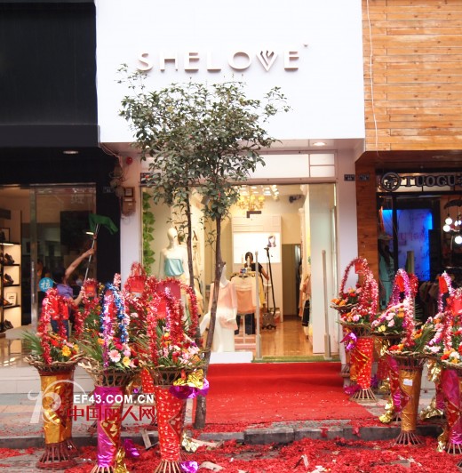 祝贺系恋品牌女装广西宜州店隆重开业