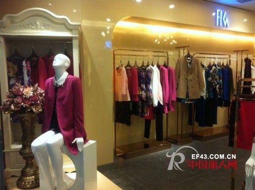 热烈祝贺弗卡FKA女装身影恒隆百货店隆重开业