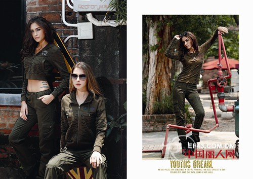 川越休闲装 时尚军旅专卖店首选品牌