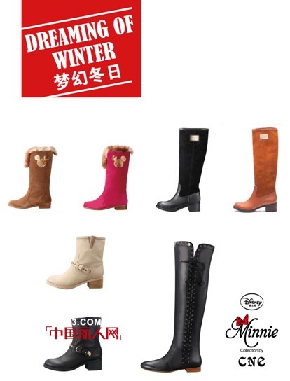 CNE女鞋 2013秋冬迪士尼系列发布