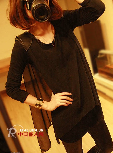 初秋小小心机  长衫搭配美翻天