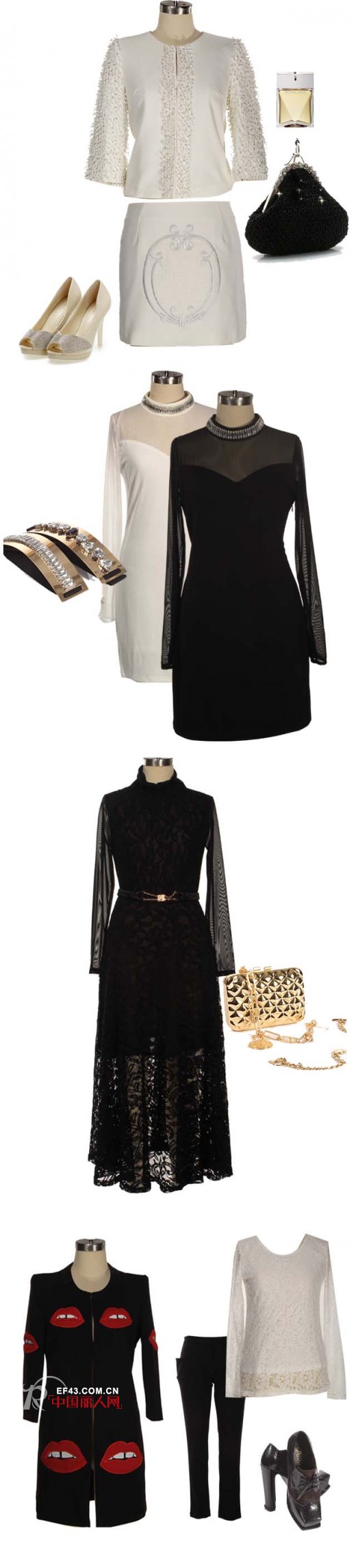 宝石点缀+性感蕾丝  演绎低调奢华