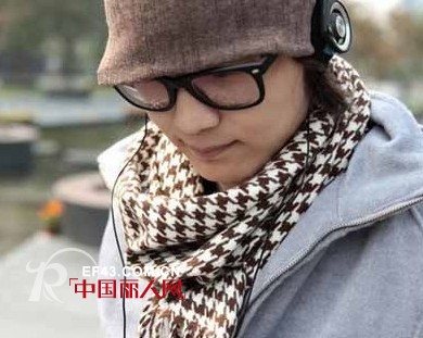 男士围巾的三种经典系法