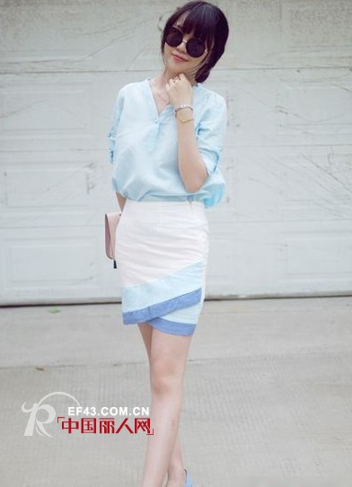 蝙蝠衫时尚搭配 轻松藏住赘肉