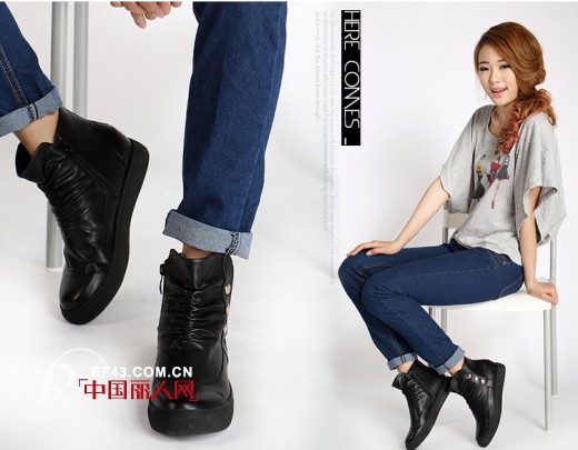 秋季短靴正流行 演绎足下时尚
