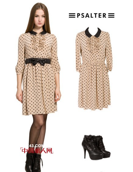 秋冬季节  用连衣裙展现你的轻盈体态