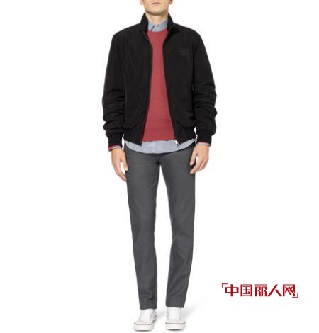 红粉色毛衣来袭 男士最新潮秋季搭配