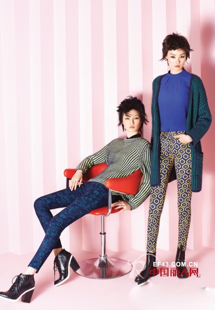 太平鸟女装2013秋冬大片