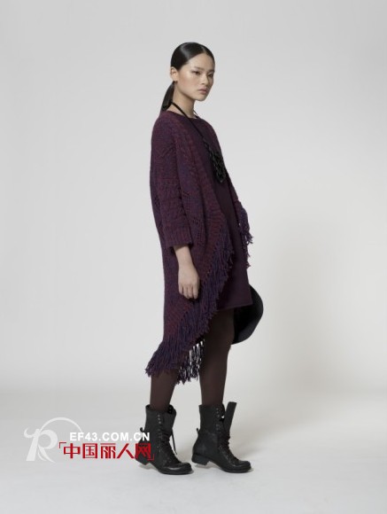 2013秋季搭配  一件长衫保暖又透气