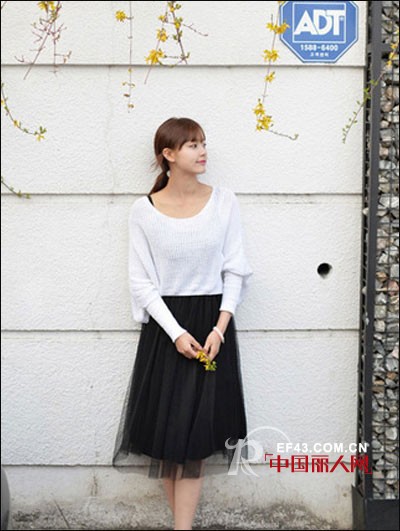 中秋小长假出游 针织衫搭配 清新又唯美