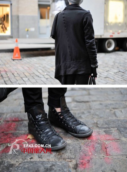 初秋男生朋克风格搭配推荐