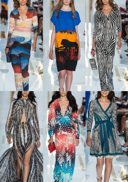 【流行趋势】纽约时装周-2014春夏女装印花