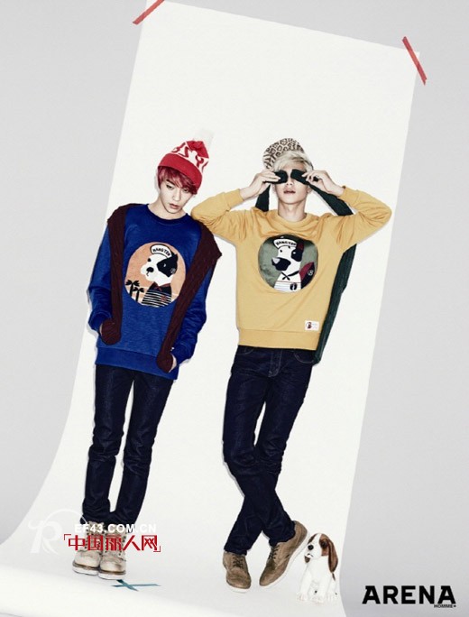 HANG TEN欢腾休闲服饰2013秋冬新款杂志大片