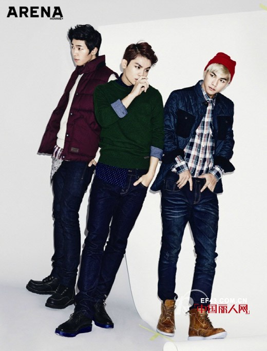 HANG TEN欢腾休闲服饰2013秋冬新款杂志大片