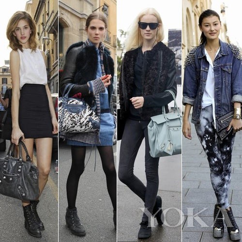 It Girl人手必备机车包拗造型