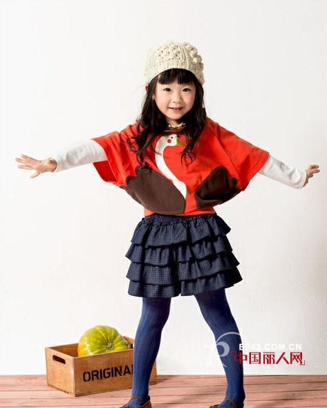 秋装新款 橘黄色款式吸睛装扮