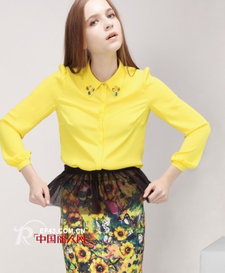 向日葵色彩 打造秋季最阳光装扮