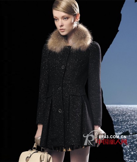 毛呢外套 毛呢大衣 秋冬优雅搭配