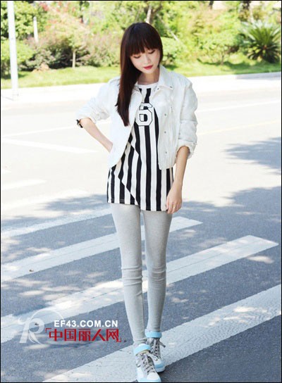 打底裤搭配 怎么显瘦怎么穿