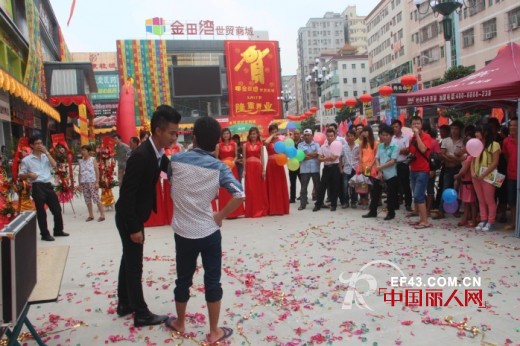 热烈庆祝深圳田寮阿柏尼加盟店开业