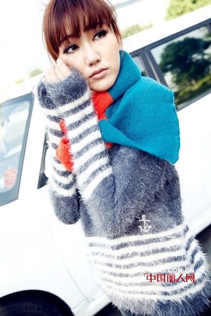 毛衣怎么穿才好看  不会织毛衣就买吧