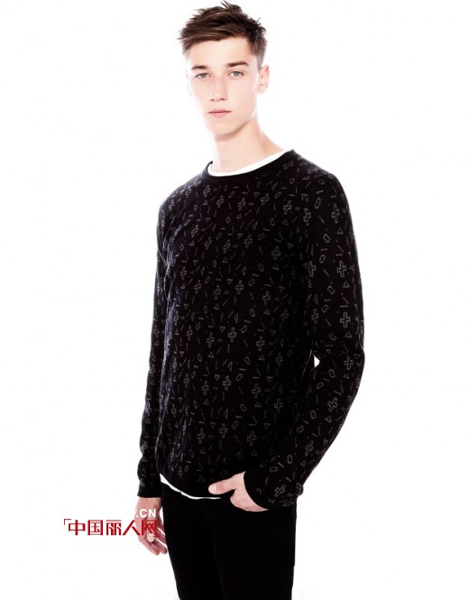 平民品牌Pull&Bear秋冬针织衫百搭休闲随性