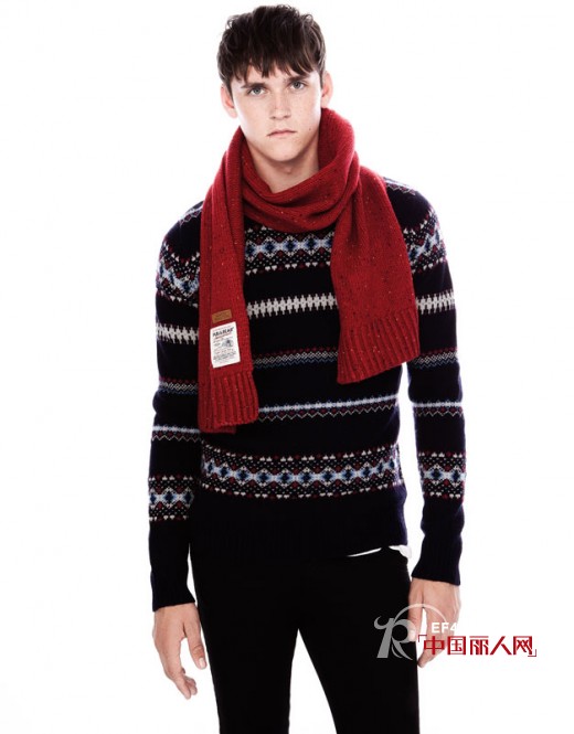 平民品牌Pull&Bear秋冬针织衫百搭休闲随性