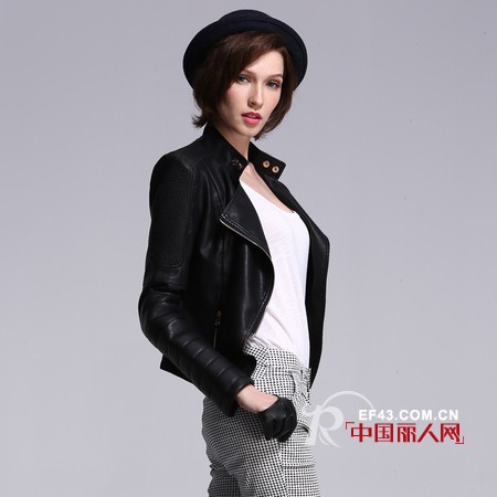 秋季出镜率最高单品——机车皮衣