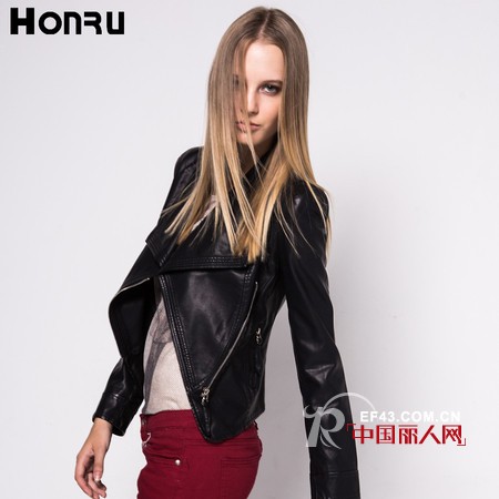 秋季出镜率最高单品——机车皮衣