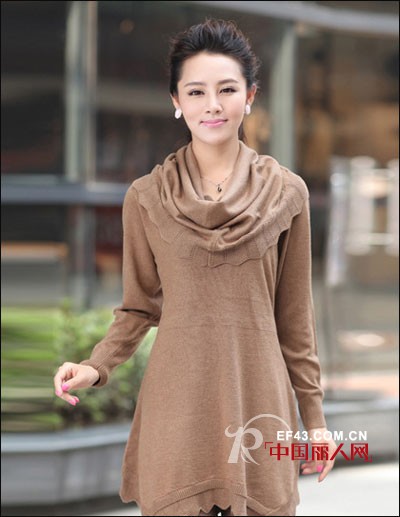 初秋羊毛衫穿出时尚个性范儿