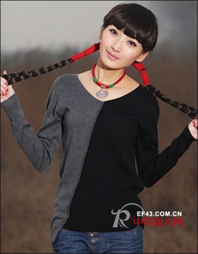 初秋羊毛衫穿出时尚个性范儿