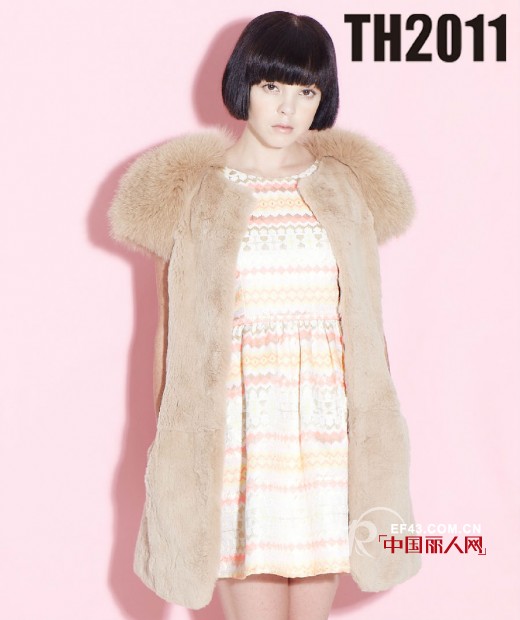 TH2011冬季时尚新款 皮草新色尽显繁华