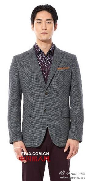 才子男装时尚便西装  让男人瞬间脱离稚气