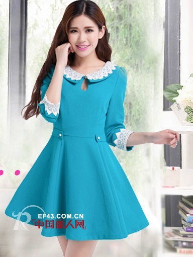 连衣裙秋装造型 长袖连衣裙必备初秋单品