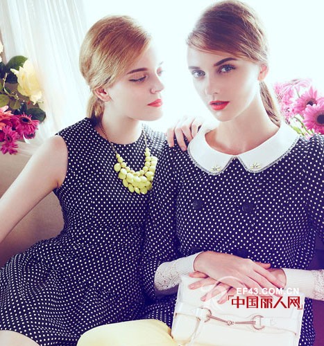 三彩女装2014春季女装广告大片预览