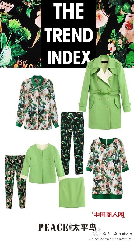 PEACE BIRD 太平鸟2014春季新款女装