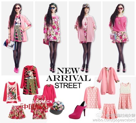 2014 PEACE BIRD Spring 系列 植物花卉元素走起