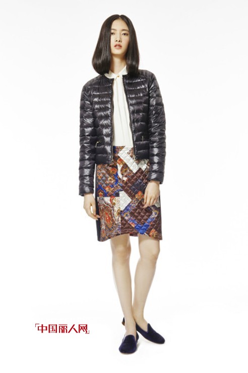 ME&CITY轻薄羽绒服夹克 冬季时髦姿态