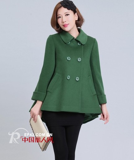 各式呢子大衣搭配 时尚女装搭配